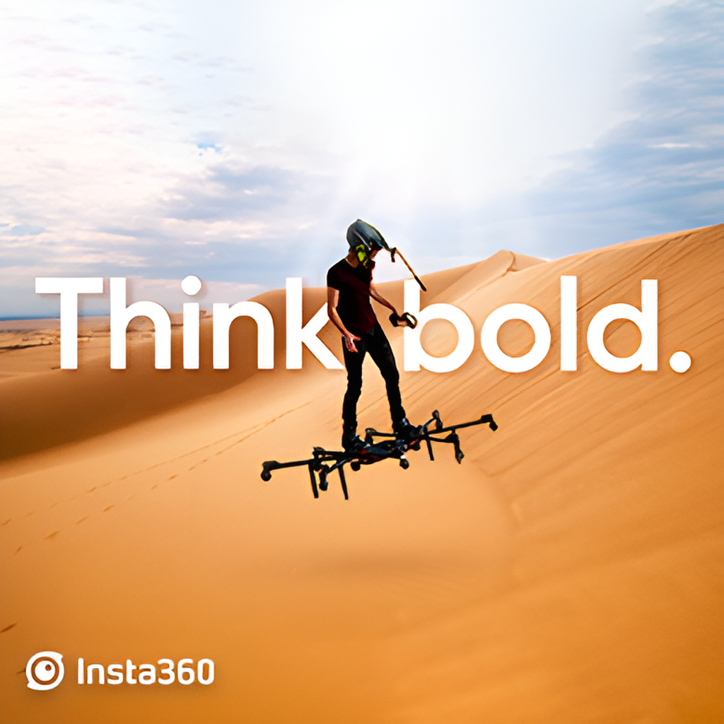 Insta360: 敢想敢為。 | 亨特·科瓦德